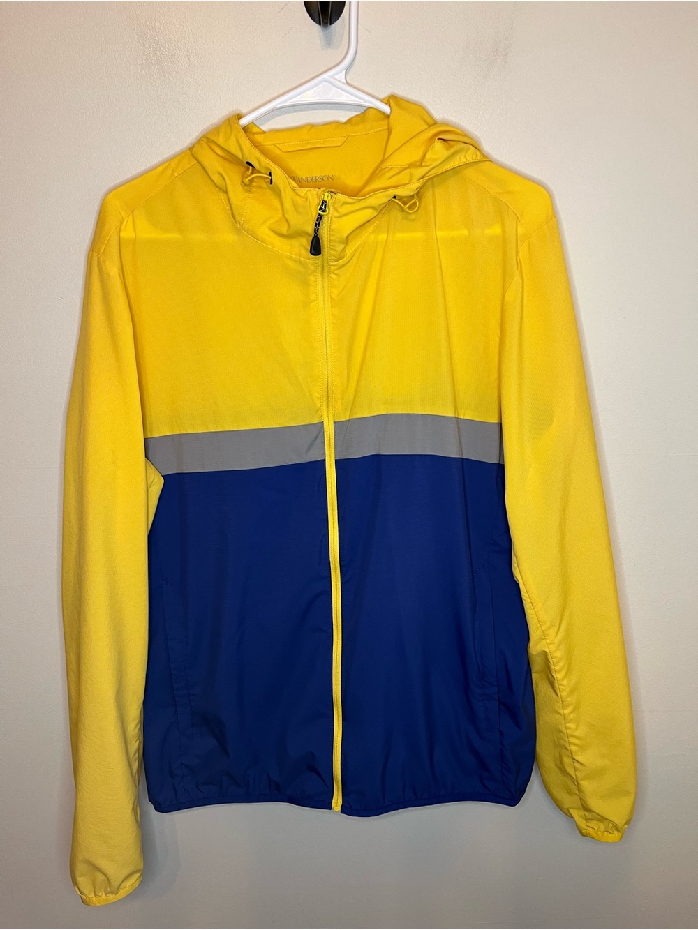 J.W. ANDERSON X UNIQLO Colorblock Parka Windbreaker Jacket Men’s Size M EUC